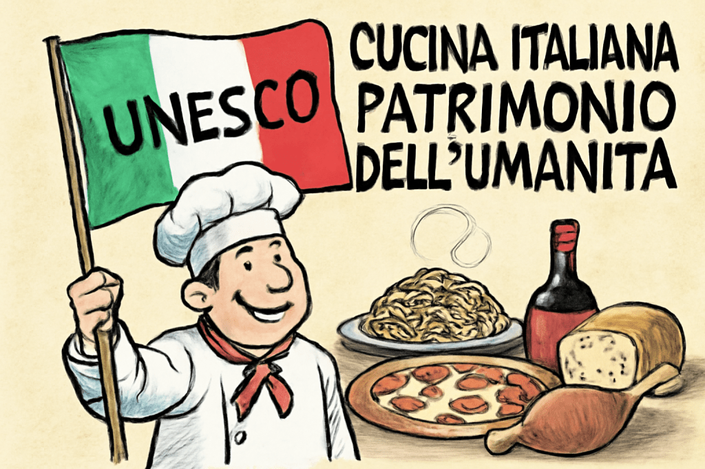 Cucina Italiana Patrimonio&nbsp;dell’Umanità: