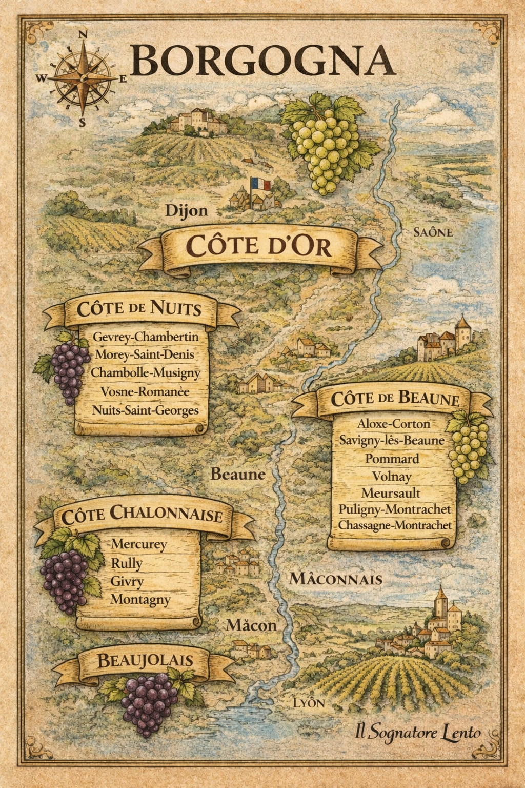 3F – Borgogna – Vougeot